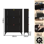 Slim Bedroom Storage Shoe Rack Display Hotel Room Farmhouse Shoe Cabinet Small Office Rangement Chaussures Home Furniture - Image 57