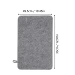2Pcs Sauna Felt Seat Pad Comfortable Breathable Heat Insulation Water Absorbent Mat Home Steam Sauna Bench Cushion Accessory - Image 8