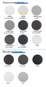 BOLAIEN Smart Roller Shade Outdoor Waterproof Custom Size Motorized Blind Zipper for Balcony Patio Compatible with Alexa Control - Image 7