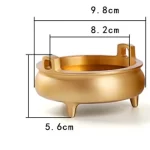 Creative Pure Copper Incense Burner For Buddha, Retro Home Indoor Tea Room Crafts Decor, Aromatherapy Burner, 1Pc - Image 7