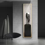 Modern Abstract Art Interior Painting Led Wall Hanging Lamp For Living Room Kitchen Porch Aisle Dining Room Room Home Decoration - Image 2