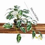Green Artificial Plants Simulation Wall Hanging Fake Leaf Rattan Real Turtle Rattan Wedding Hotel Party Home Decor Accessori - Image 7