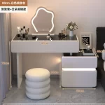 Bedroom Mirror Dressing Table Bedroom Desgin Modern Vanity Table European Salon Designer Service Partitions Hotel Furniture - Image 24