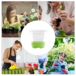 Silicone Plant Grow Pots Nursery Pots Cup Starting Growing Pot Flower Plant Container Vegetable Planter Greenhouse Growing Tools - Image 6