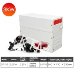 3/4.5/6KW Sauna Spa Steam Generator 220V/380V For Home Steam Shower Sauna Room SPA Steam Bath Machine - Image 7