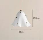 Bauhaus Medieval stained glass Petals Art Creative LED Home Ceiling Lights Lustre Lamps for Living Room Decoration Chandeliers - Image 12