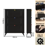 Slim Bedroom Storage Shoe Rack Display Hotel Room Farmhouse Shoe Cabinet Small Office Rangement Chaussures Home Furniture - Image 52