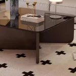 Aesthetic Coffee Table Elegant Design Glam Modern Side Table Space Premium Saving Vintage Sedentary Table Home Furniture - Image 6