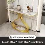 Luxury Unique Console Table Simple Decor Modern Design Corner Table Professional Hallway Console Ingresso Furniture Living Room - Image 27