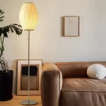 Nelson bubble floor lamp wabi sabi white ufo Silk lamp Danish designer Living Room Sofa Side Bedroom Bedside Standing Led Lamp