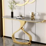 Luxury Unique Console Table Simple Decor Modern Design Corner Table Professional Hallway Console Ingresso Furniture Living Room