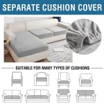 Jacquard Sofa Cover Living Room Delicate Seat Cover Home Four Seasons Universal Sofa Cushion Cover High Elastic Pet Anti Dirt - Image 5