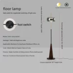 Modern Minimalist Living Room Bedroom Floor Lamp Reading Home Decoration Lamp Bed Lamp Retractable Floor Light Mood Lamp LED - Image 6
