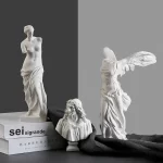 Nordic Greek Victory Goddess Statue Angel Wing Art Statue Home Decoration Resin Greek Mythology Sculptures And Figurines - Image 3