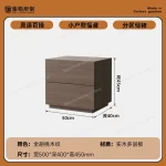 Bedroom Mobile Bedside Table Storage Luxury Drawers Cabinets Librero Wood Nightstand Organizer Criado Mudo Trendy Furniture - Image 11