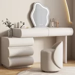 Luxury Bedroom Storage Cabinet Dressing Table Recamera Makeup Dressing Table Comfortable White Tocadores De Maquillaje Furniture - Image 6
