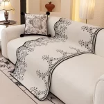 Special-shaped Sofa Cover Cushion for All Seasons Universal 2025 New Straight Row One-piece Combination Sofa Cover Cloth - Image 4