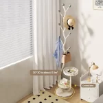Irregular Large Size Coat Racks Vintage Simple Trendy Hotel Aesthetic Coat Racks Universal Storage Furniture Living Room - Image 5