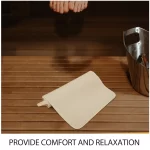 2Pcs Sauna Felt Seat Pad Comfortable Breathable Heat Insulation Water Absorbent Mat Home Steam Sauna Bench Cushion Accessory - Image 6