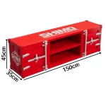 Industrial Storage Tv Stand Unique Eclectic Modern Luxury Tv Stand Aesthetic Trendy Mueble Para Televisor Room Furniture - Image 16