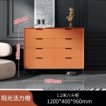 Storage Function Cabinet Vintage Style Luxury Display Living Room Cabinets Simple Design Woonkamer Kasten Living Room Furniture - Image 12