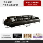European Luxury Sofas Living Room Wooden 2 Seater Relax Sofa Home Floor Chaise Longue Corner Sectional Furniture Decoration - Image 10
