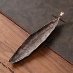 Creative Long Leaf Incense Burner Stick Holder Line Incense Plate Base Sandalwood Tray Temples Yoga Studios Home Decoration - Image 9
