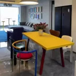 Organiser Legs Dining Table Modern Rectangle Waterproof Living Dining Table Vase Minimalist Muebles Para El Hogar Furniture - Image 2