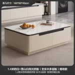 Simple Living Room Coffee Table Decoration Modern Industrial Storage Wood Side Table Simple Aesthetic Meubles Salon Furniture - Image 12