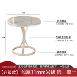 Round Side Small Coffee Tables Italian Luxury Mid Century Marble Corner Coffee Tables Nordic Vintage Living Room Furniture - Image 25