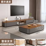 Universal Trendy Tv Stands Interior Modern Aesthetic Creative Lounge European Tv Table Cheap Archivadores Living Room Decoration - Image 10