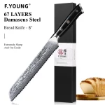 F.YOUNG Professional Kitchen Knives Damascus Steel Japanese Chef Knife Slicer Sashimi Utility Fruit Cooking Kitchenware Utensils - Image 13