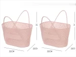 Swimming Bathing Handle Basket Student Bathing Basket Toilet Storage Hoppet Large Capacity Bathroom Storage Baskets Bath Basket - Image 22