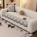 Special-shaped Sofa Cover Cushion for All Seasons Universal 2025 New Straight Row One-piece Combination Sofa Cover Cloth - Image 6
