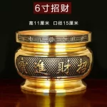Metal incense burner Buddha tool Backflow fragrance Censer Buddhist Hall pray church  tea light burner the god of wealth - Image 9