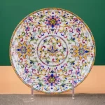 Ceramic Flat Plate Household Palace Style Jingdezhen Enamel Main Dining Plate Chinese Bone China Dessert Plate Tableware - Image 7