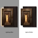 Three Dimensional Abstract Living Room Decoration Painting Sofa Background Wall Hanging Painting Simple Entrance Led Mural Light - Image 6