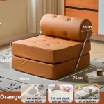 Modern Living Room Sofas Foldable Simple Lazy Sofa Bedroom Comfortable 1-person Sofa Bed Nordic Home Decoration Furniture - Image 8