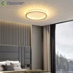 Modern Simplicity Nordic Luxury Disc-shaped LED Home Ceiling Lights Art Hot Bending Lamps for Living Room Decoration Chandelier