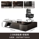 Space Saving Modern Office Desk Storage Executive Computer Office Desk Minimalist Lshaped Escritorio Oficina Office Furniture - Image 9