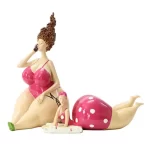 Nordic Plump Beauty Female Figurines Sculpture Ornaments Home Living Room Desk Fat Girl Statue Resin Decoration Accessories - Image 6