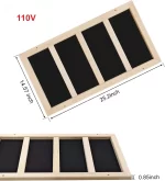 Full Ceramic Infrared Sauna Heater Tube Sauna Accessories Ceramic Sauna Heater Panel - Image 8