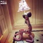 Floor Lamp For Living Room Decoration Lighting Fabric  Animal  American Flag Horse Kids Toy Floor Lights Bedroom - Image 4
