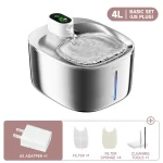 APETDOLA 4L Wireless Cat Water Fountain Auto Sensor Drinking Fountain For Cats Dog Drinker Pet Water Dispenser Accessories - Image 8