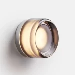 Round LED Wall Sconce Creative Lighting Indoor Outdoor Wall Mounted Lamp Ceiling Light for Living Room Bathroom Porch Decoration - Image 7