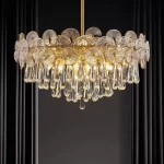 Living Room Luxury Crystal Chandelier Home Decor Items Lustre Modern Ceiling Chandeliers Lights Led Ceiling Light Chandelier - Image 2