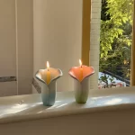 Maria Nuvem x Boowan Nicole Copo de Luz Candle Holder Silicone Molds DIY Concrete Jesmonite Gypsum Making Mould Home Ornament - Image 5