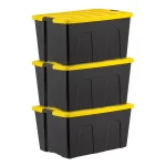 IRIS 20 Qt. Plastic Storage Bins with Lids, Stackable Storage Containers, Totes, 6 Pack - Image 9