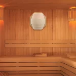 Heat Resistant Light Wood Sauna Lampshade Relaxing Spa Wood Color Lightweight Sauna Lamp Sauna Lamp Bright Illumination - Image 4