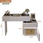 Bedroom Mirror Dressing Table Bedroom Desgin Modern Vanity Table European Salon Designer Service Partitions Hotel Furniture - Image 25